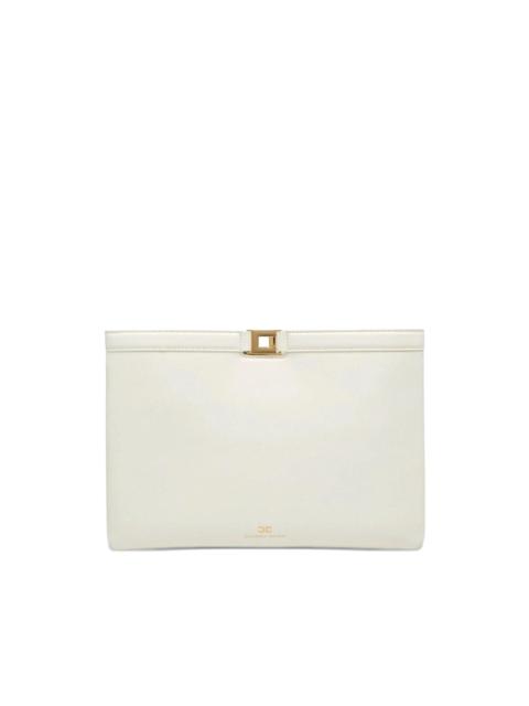 rectangle hardware clutch bag
