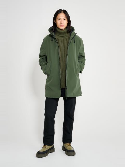 Stockholm Matte Winter Coat Green
