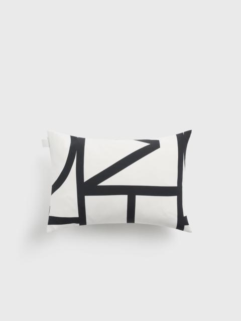 Monogram pillow tofu
