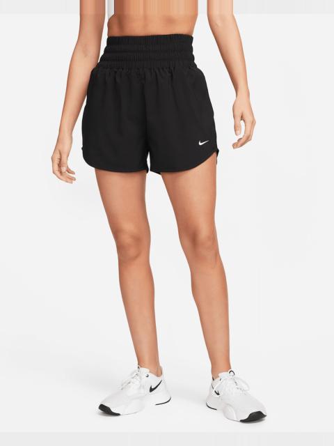 Nike One Women's Dri-FIT Ultra High-Waisted 3" Brief-Lined Shorts