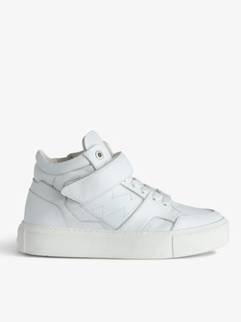 ZV1747 Flash Chunky Mid-Top Trainers