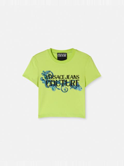 Crystal Outline Barocco T-Shirt