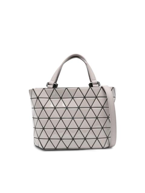 geometric-panels top-handle tote bag