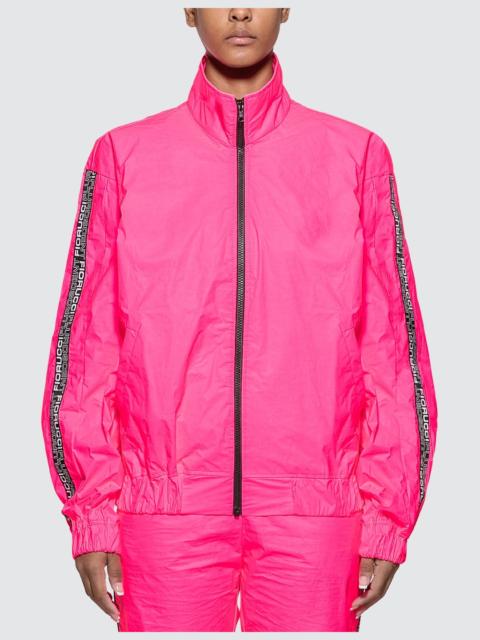 TYVEK NEON PINK BOMBER JACKET