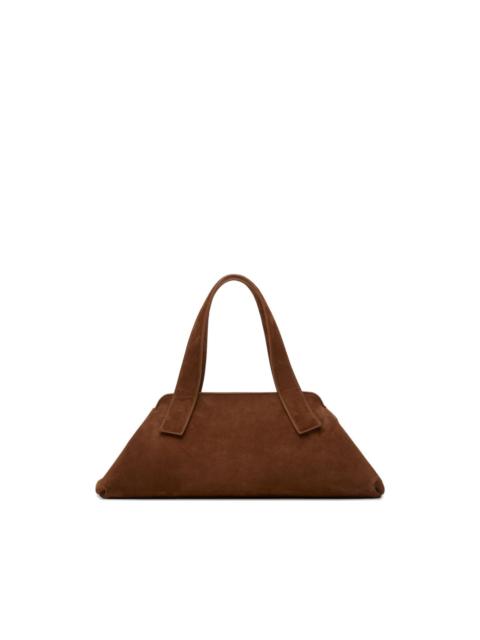 suede tote bag