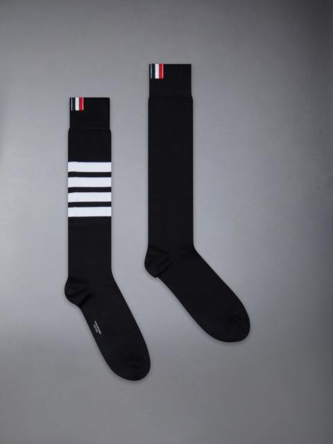 LIGHTWEIGHT COTTON 4-BAR OVER THE CALF SOCK