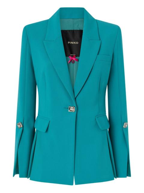 button single-breasted jacket