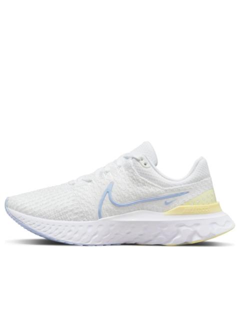 (WMNS) Nike React Infinity Run Flyknit 3 'White Light Marine' DD3024-100