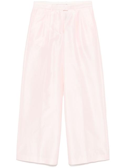 straight-leg trousers