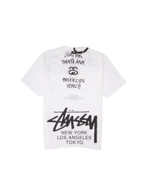 Stussy x Takahiro Miyashita The Soloist World Tour Collection T Shirt White
