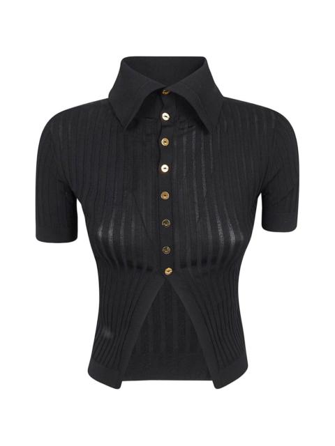 button fastening cardigan