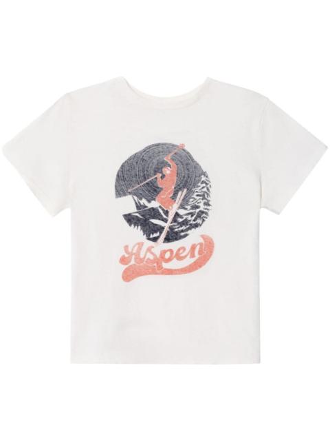 Aspen print T-shirt