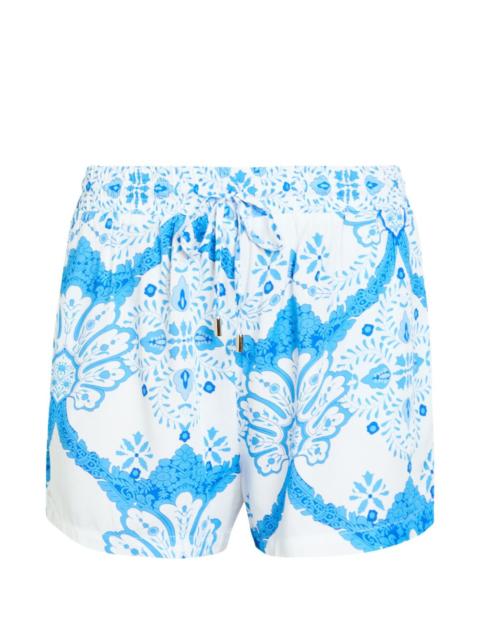 Annie floral-print shorts