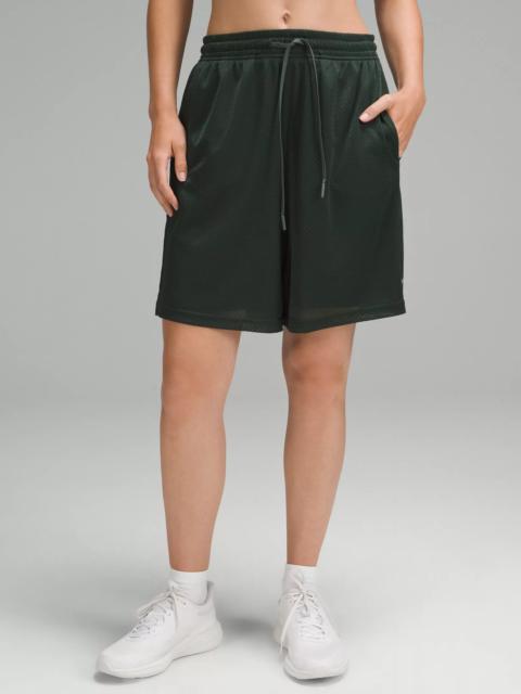 Relaxed-Fit Mesh Training Short 8"