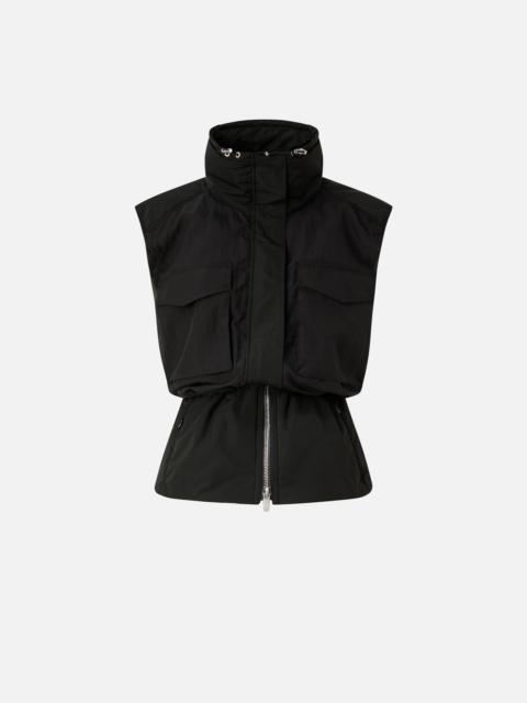 SLEEVELESS DOWN JACKET WITH DRAWSTRING