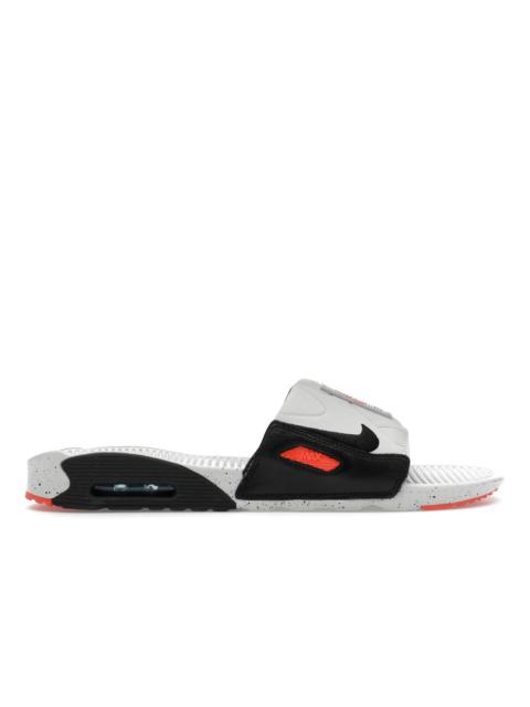 Nike Air Max 90 Slide White Turf Orange Speckled