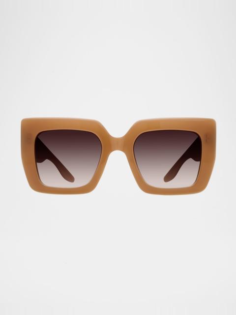 Wailua Camel Zyl Butterfly Sunglasses