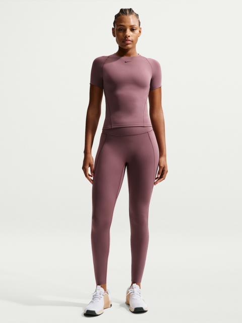Nike Universa Women's High-Waisted Full-Length Leggings with No Front Seam