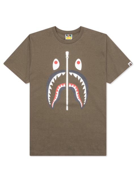 SHARK TEE - BROWN