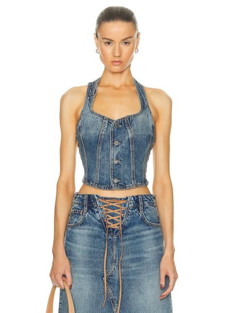 Phoebe Laced Halter Top