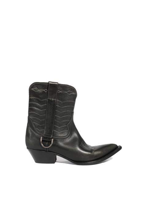 SPLIT ENDS CUT OFF COWBOY BOOT