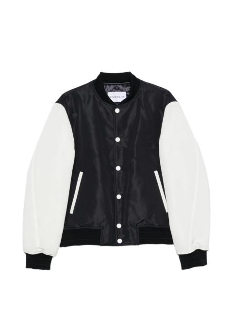 Givenchy Logo-embroidered Bomber Jacket