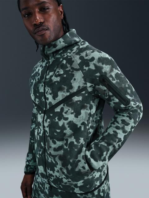 Nike Tech Men's Full-Zip Fleece Camo Windrunner Jacket