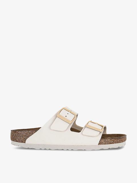 Arizona two-strap woven sandals