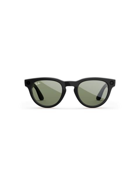 Ray-Ban Meta Headliner (Gen 2) Shiny Black Green Lenses