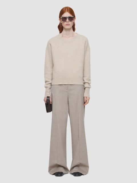 Brushed Cashmere Round Neck Jumper