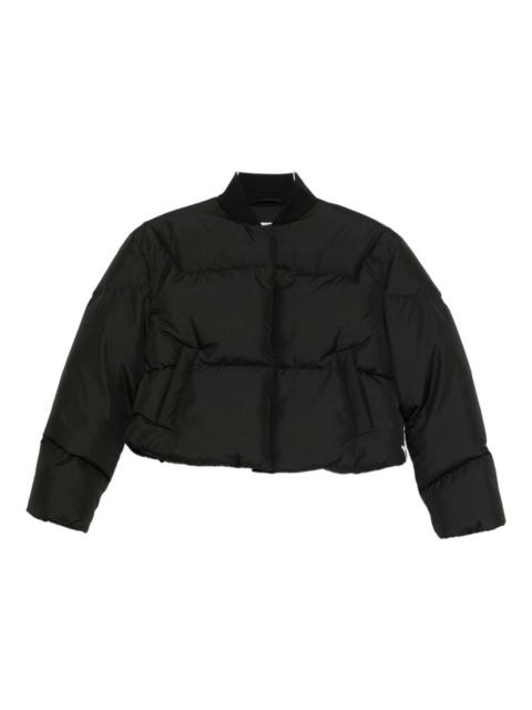 quilted bomber jacket