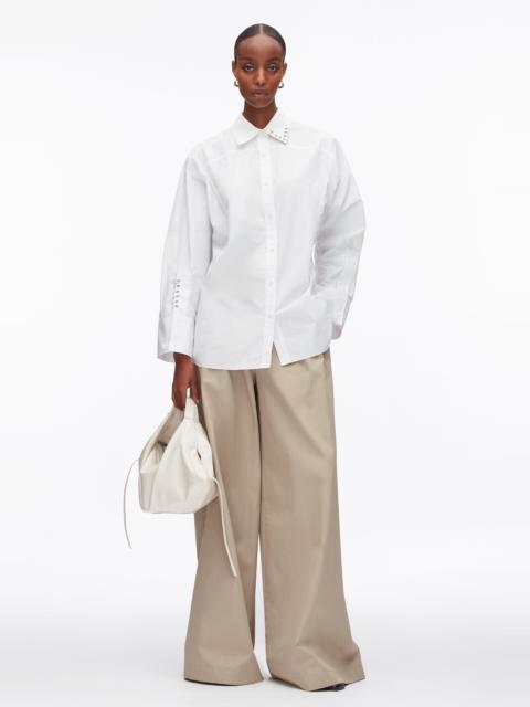 Embellished Oversize Shirt