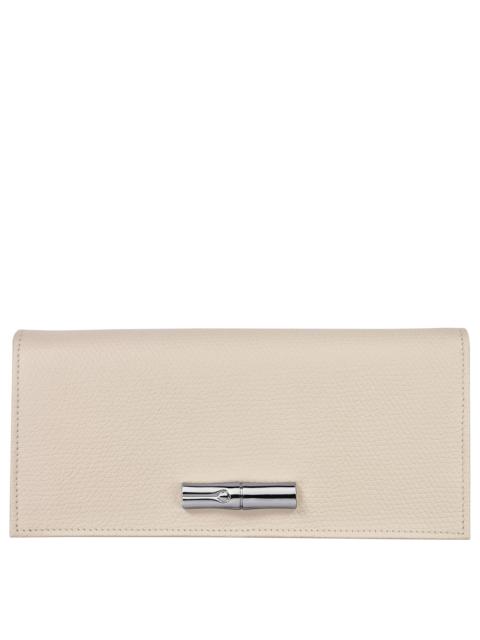 Le Roseau Flap wallet Paper - Leather