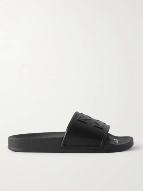 Logo-Print Rubber Slides