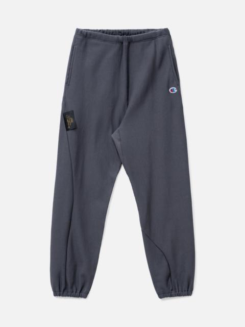 UNDERCOVER X CHAMPION COTTON FLEECE SWEATPANTS