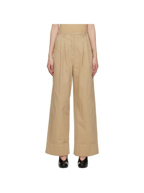 Tan Airie Trousers