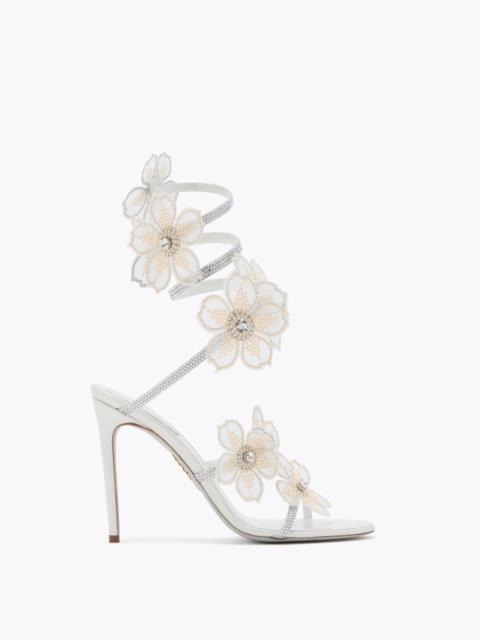 PEACH FLOWER IVORY SANDAL 105