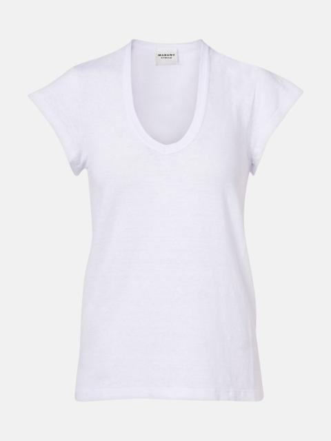 Zankou linen T-shirt