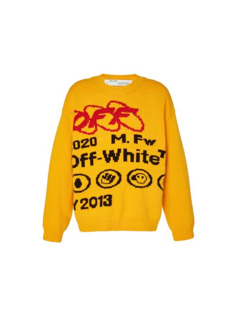 OFF-WHITE Industrial Y013 Sweater Yellow/Black