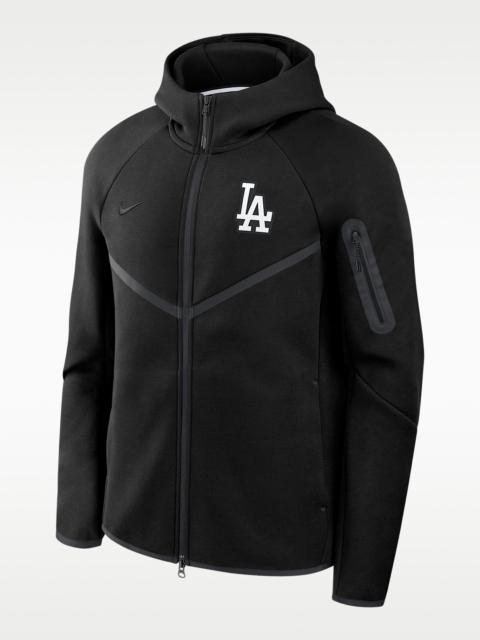 Los Angeles Dodgers Tech Fleece Windrunner Men's Nike MLB Full-Zip Hooded Jacket