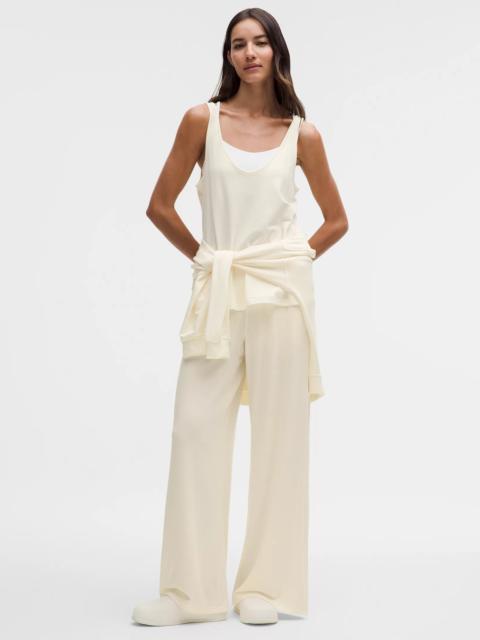 BeCalm Mid-Rise Wide-Leg Pant
