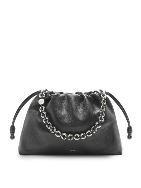 Large Flamenco purse in deerskin