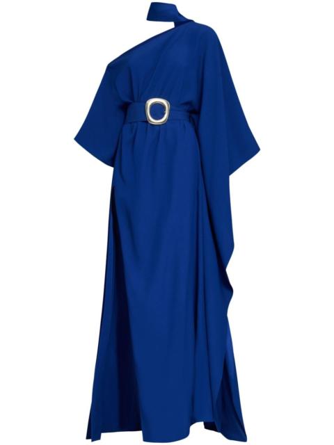 Taylor belted crepe kaftan