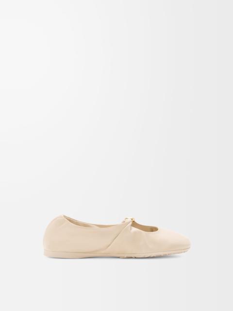 Pebble Soft ballerina in nappa lambskin