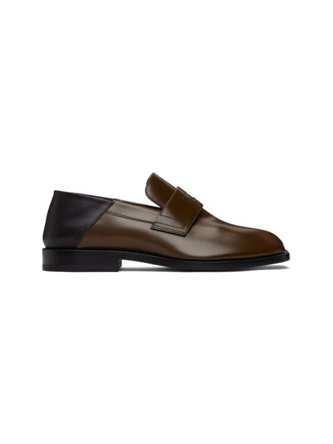 Brown Tabi Babouche Loafers