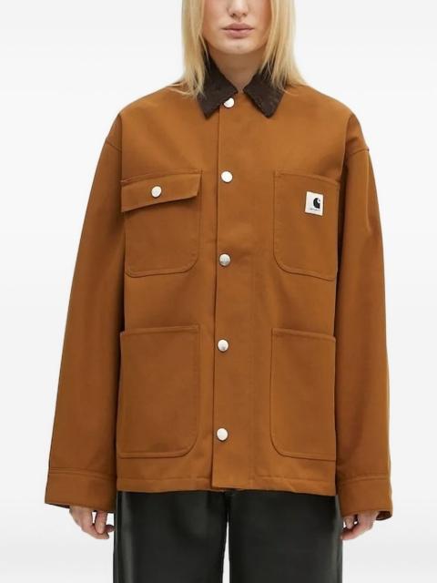 corduroy-collar pocket jacket