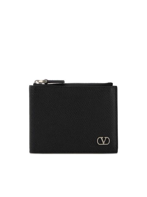 Vlogo zip-fastening wallet