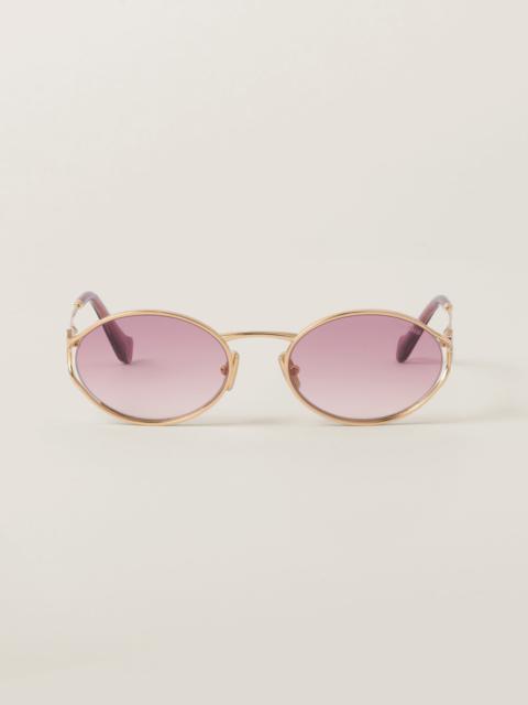 Miu Miu Logo sunglasses
