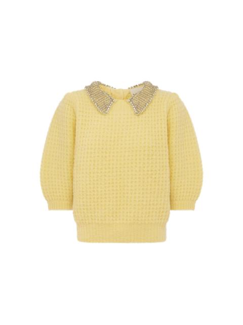 Alessandro Lemon Puff Sleeve Top