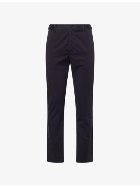 Regular-Fit Straight-Leg Cotton Chinos